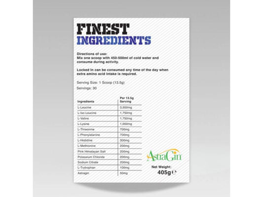 Gas Mark 10 Locked In Ultimate EAAs