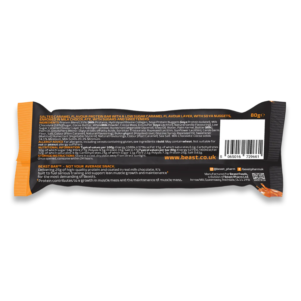 Beast Bar Salted Caramel