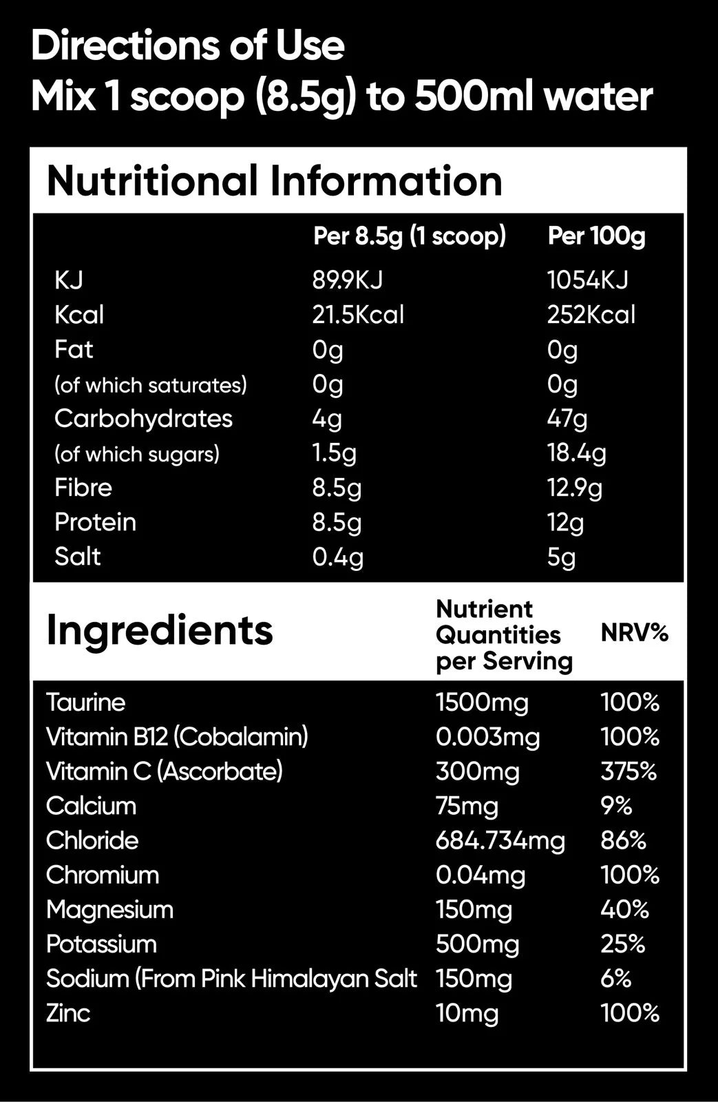 For Modern Athletes Super Hydrated Electrolyte + Immune Support, 50 Servings