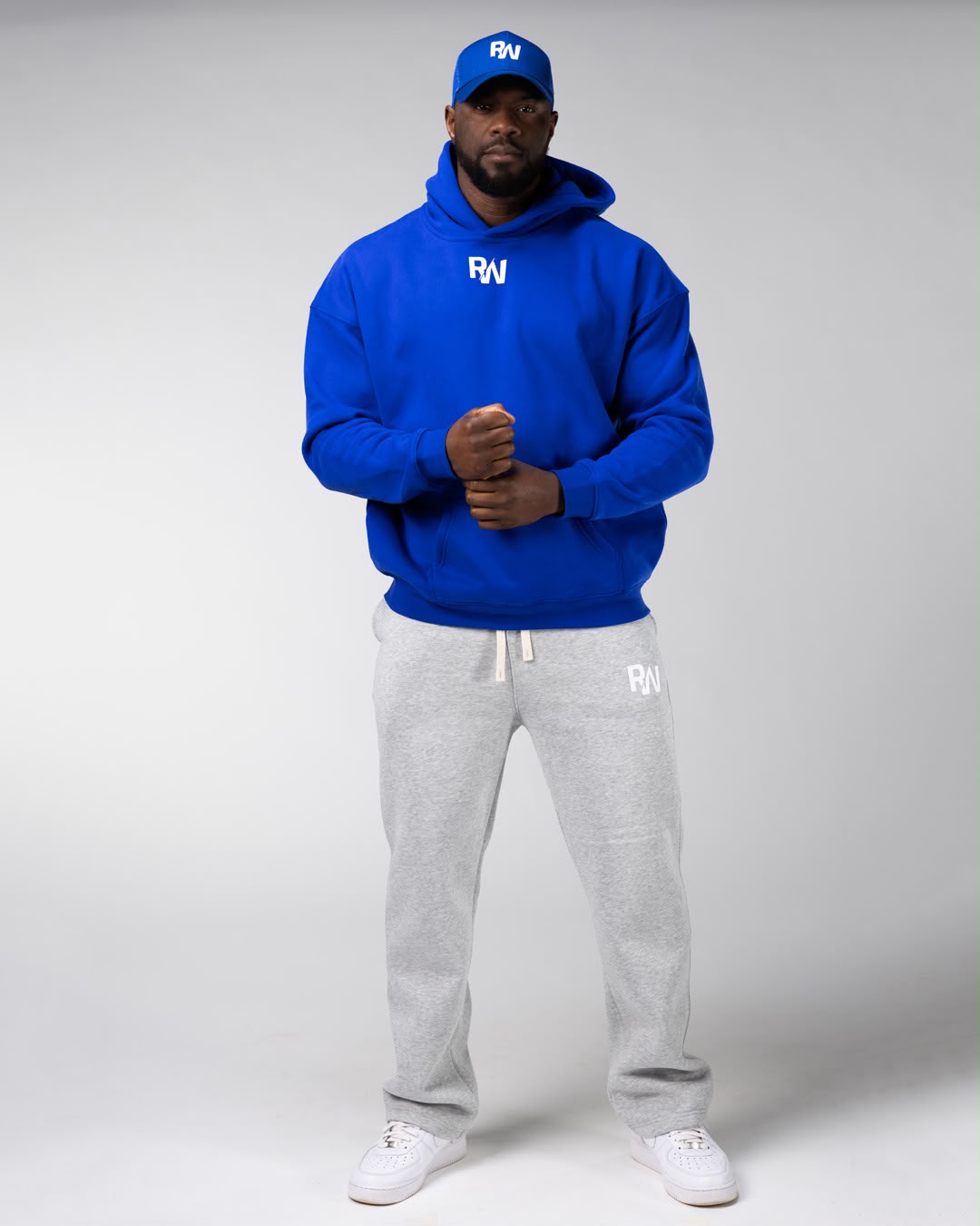 RJCT WKNSS - Blue 'Ferocious' Hoodie