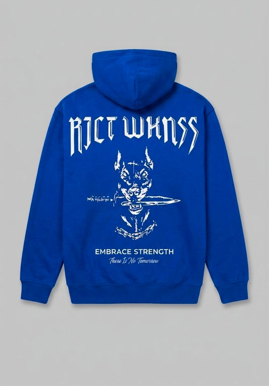 RJCT WKNSS - Blue 'Ferocious' Hoodie