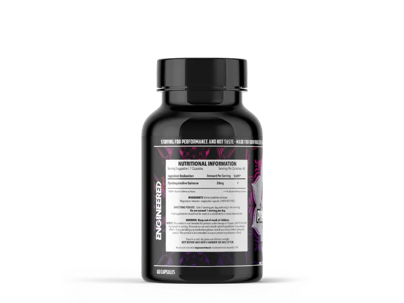 Engineered Muscle PQQ - Pyrroloquinoline Quinone