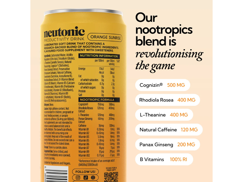 Neutonic Productivity Drink