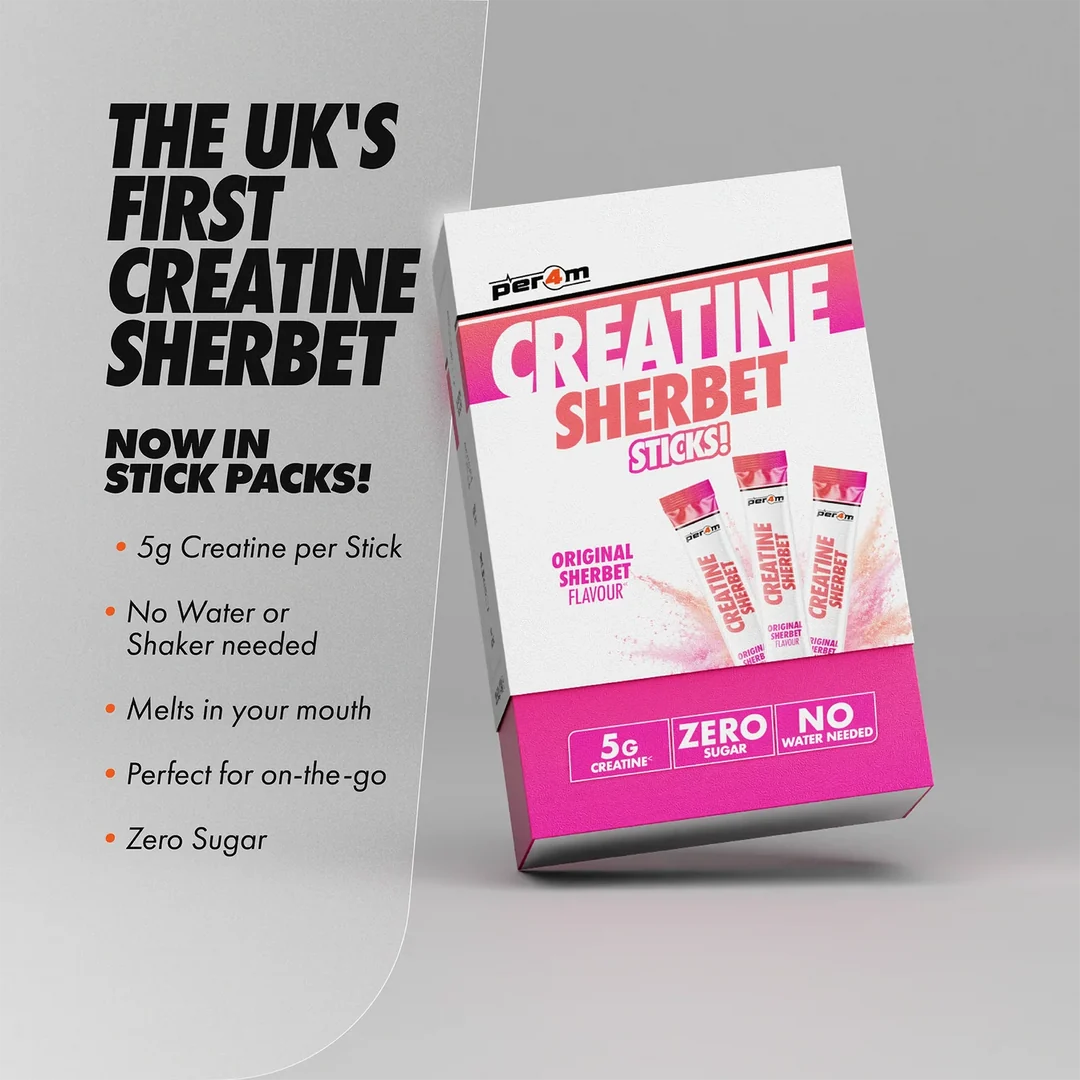 Per4m Creatine Sherbet Stick Packs