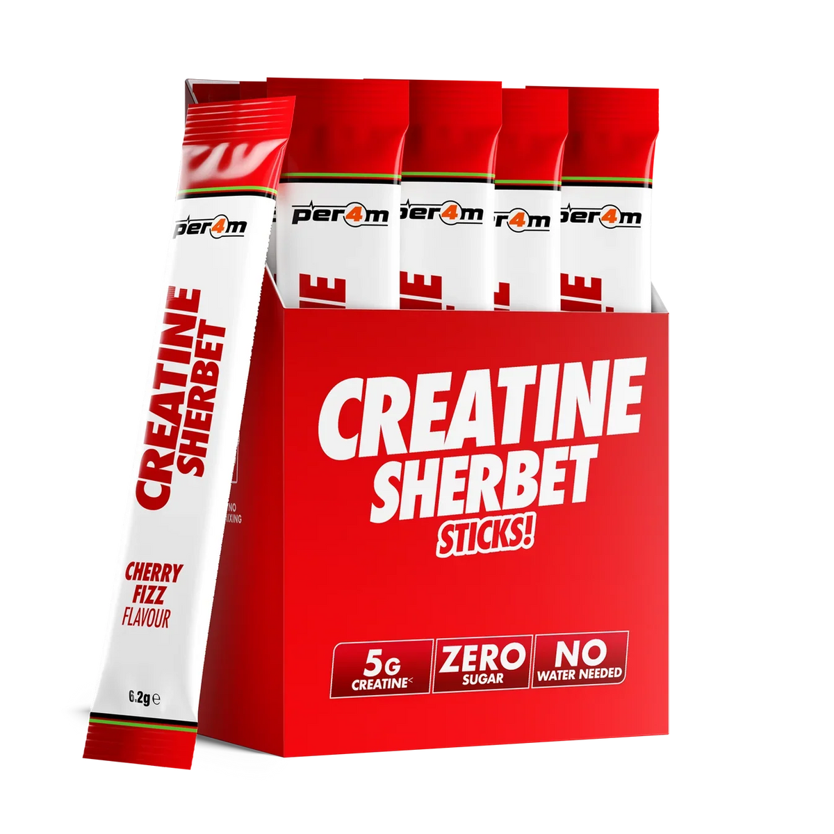 Per4m Creatine Sherbet Stick Packs