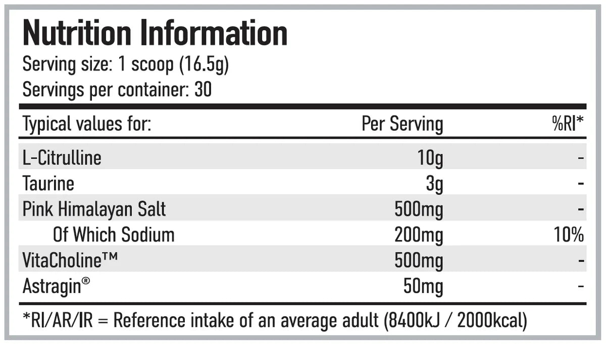 Per4m Pump Stim Free Pre Workout with Glycersize™