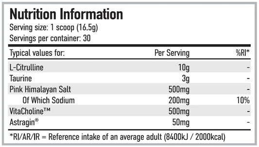Per4m Pump Stim Free Pre Workout with Glycersize™