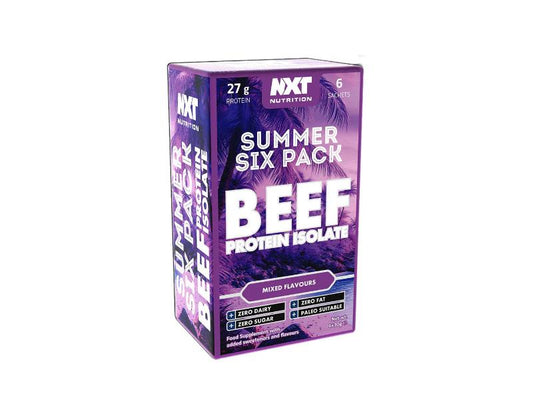 NXT Beef Protein Isolate Samples (Summer Six Pack)